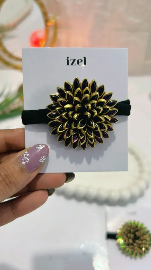 Floral hairties