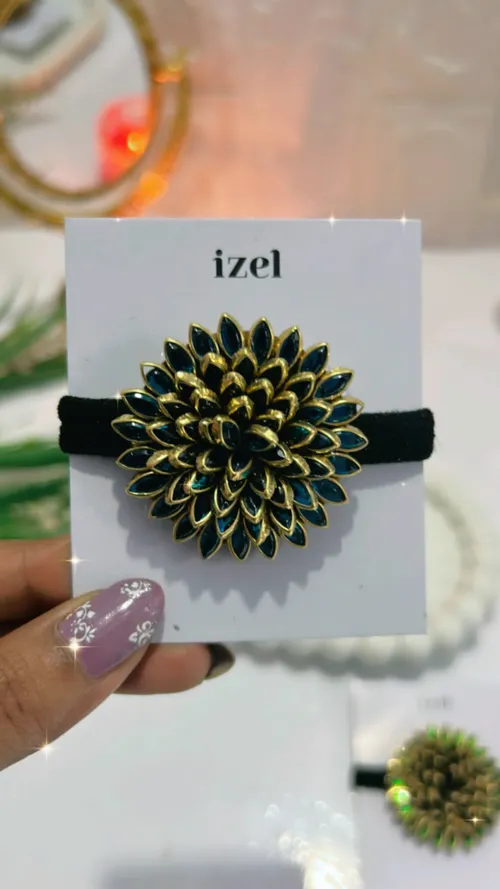 Floral hairties