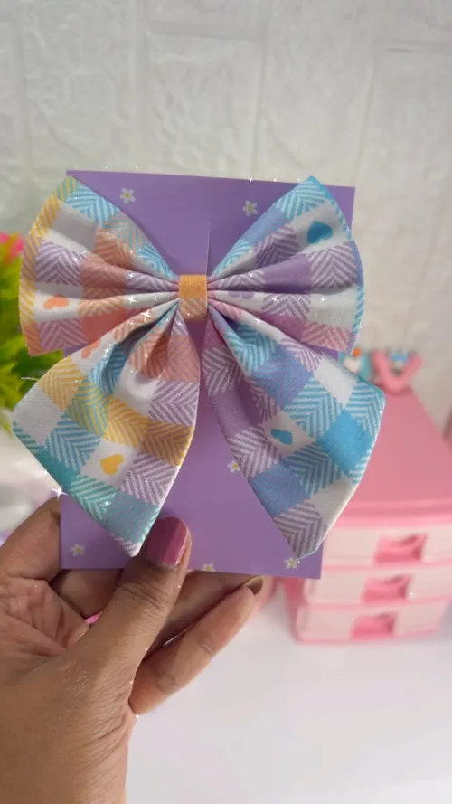 Pastel checked
