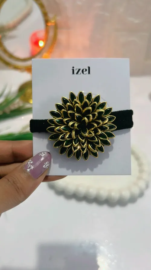 Floral hairties