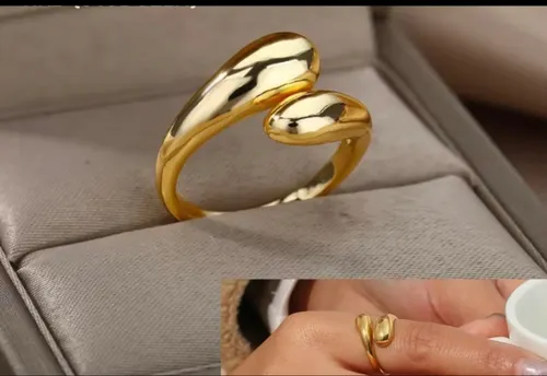 Elegant cuff ring