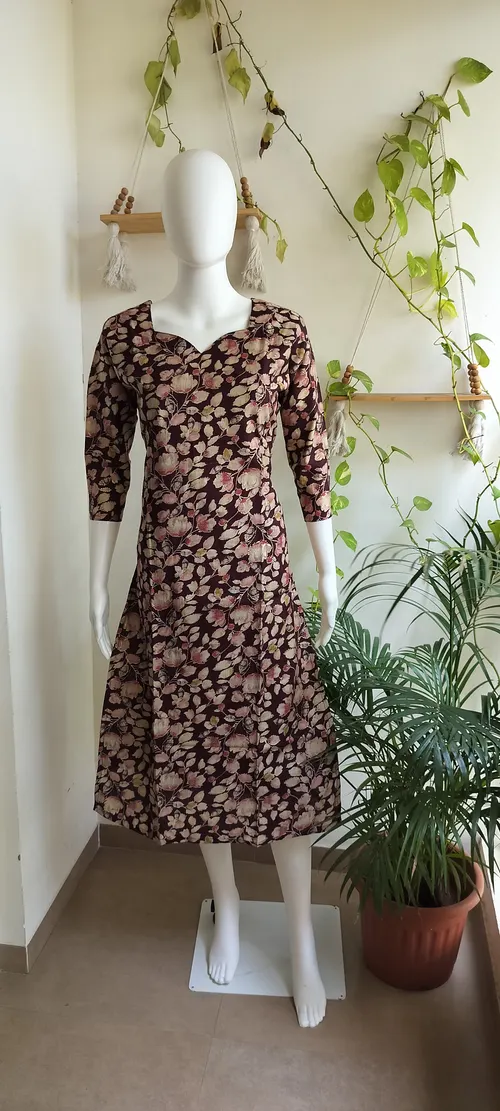 Premium Silk Cotton Kurti # 3