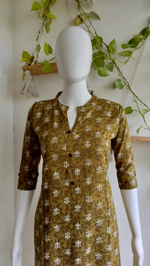 Rayon Kurti With Pant 5