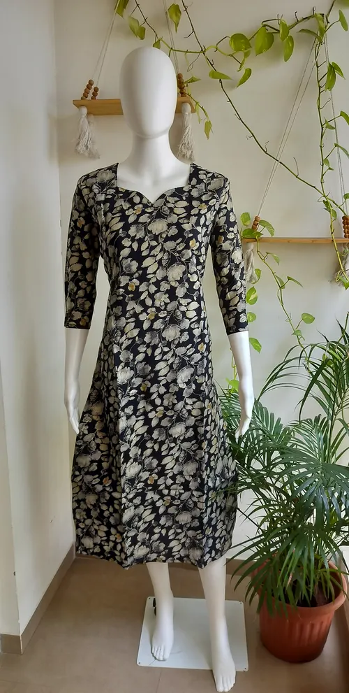 Premium Silk Cotton Kurti # 6
