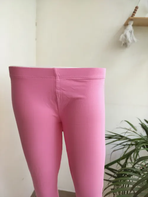 Ankle length Legging - Baby Pink