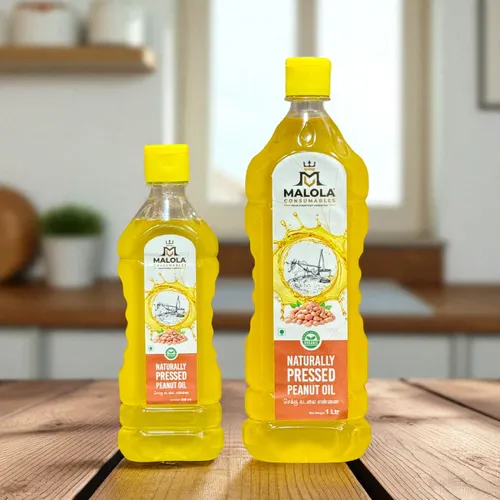 Organically Cold Pressed Groundnut Oil | Chekku Kadalai ennai