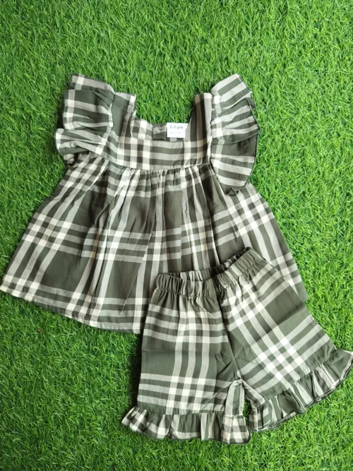 Olive Charm Shorts Set ELT033