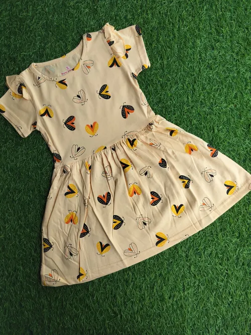 Butterfly Glow Frock G3F0005