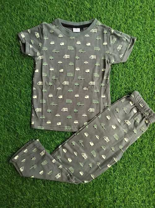 Charcoal Grey Pant Set U3P002