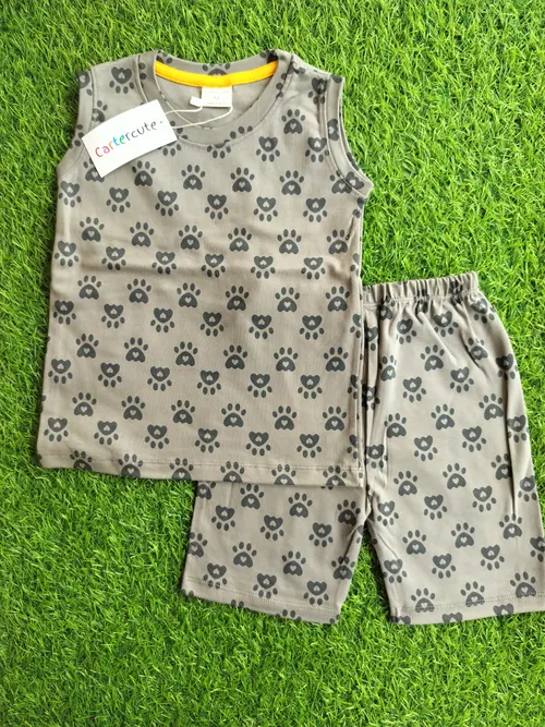 Paw Sleeveless Sets CCSL04