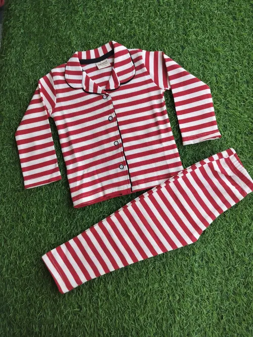 Red Stripes Nightsuit