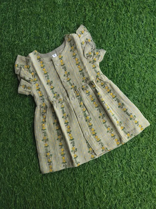 Garden Giggles Muslin Frock