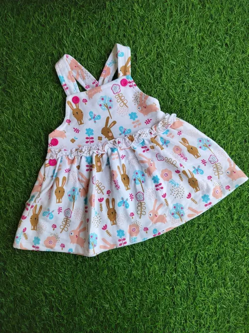 Bunny Girl Dungaree Frock EBD024