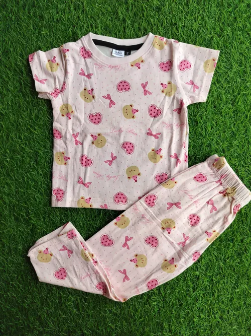 Peach Heart Pant Set U3P005