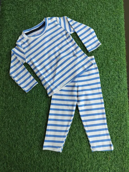 Blue Stripes Full Sleeve Sets