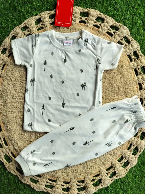 White_Tree Pant Sets PS001