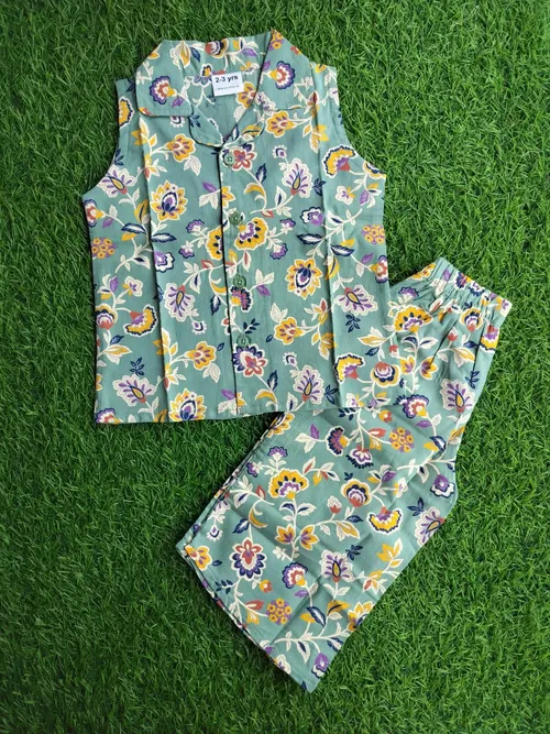 Mint Meadow Floral Co-ord ELT011