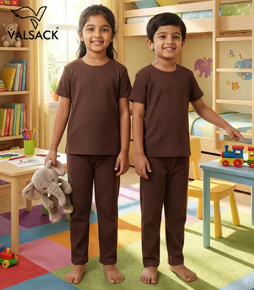 Coffee Brown Unisex Dorio Set