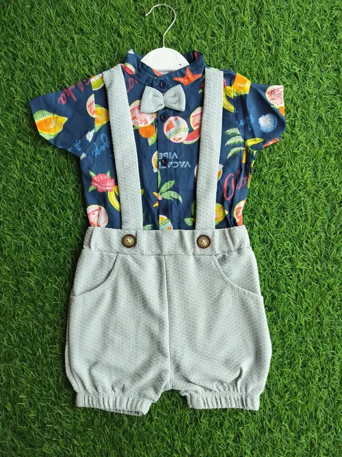 Ocean Theme Dungaree BD012