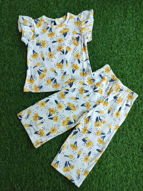 Sunny Petals Frill Set