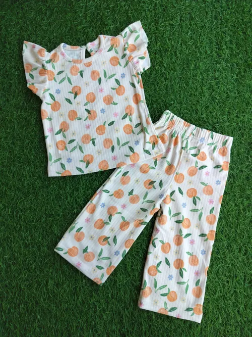 Orange Crush Frill Set