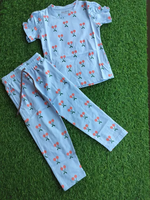 Cherry Bloom Pant Set