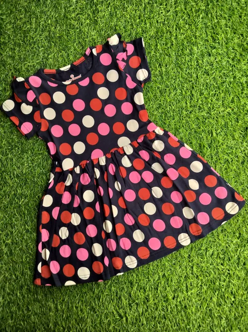 Colorful Polka Frock G2F0006
