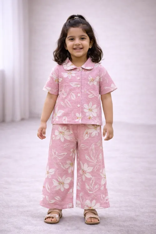 Blush Bloom Collar Coord POLO