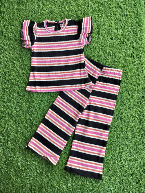 Stripe Party Frill Set