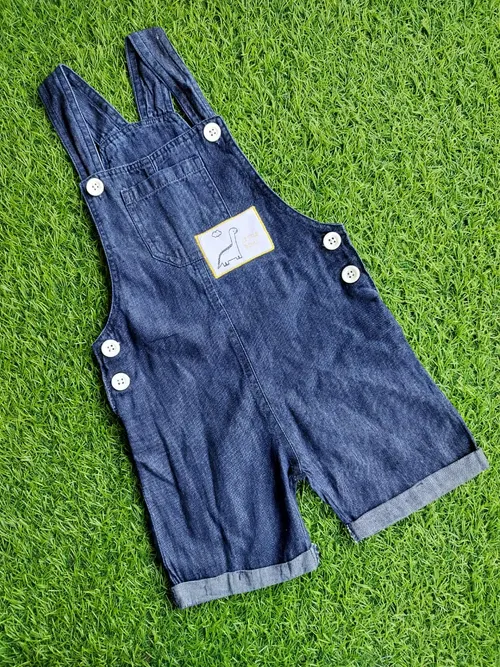 Denim Dino Dungaree EBD029