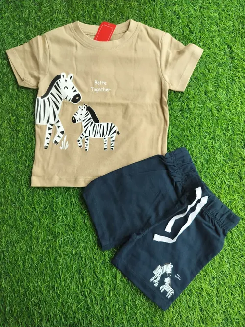 Zebra Shorts Sets PMS007