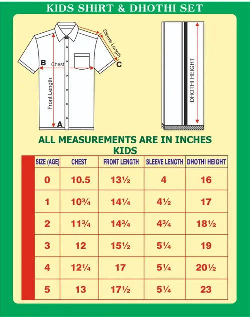 Sky Little Dhoti Set