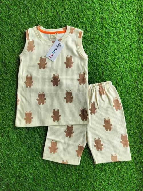 Teddy Sleeveless Sets CCSL01