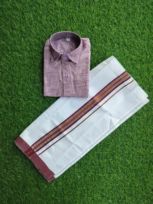 Rose Prince Dhoti Set