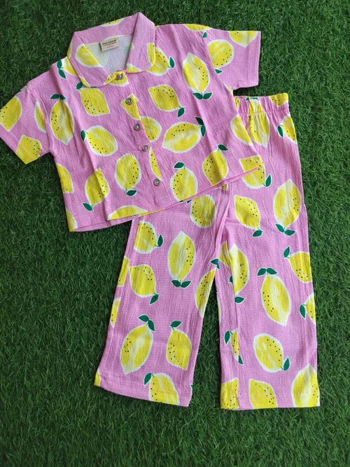 Lemon Pop Collar Coord POLO