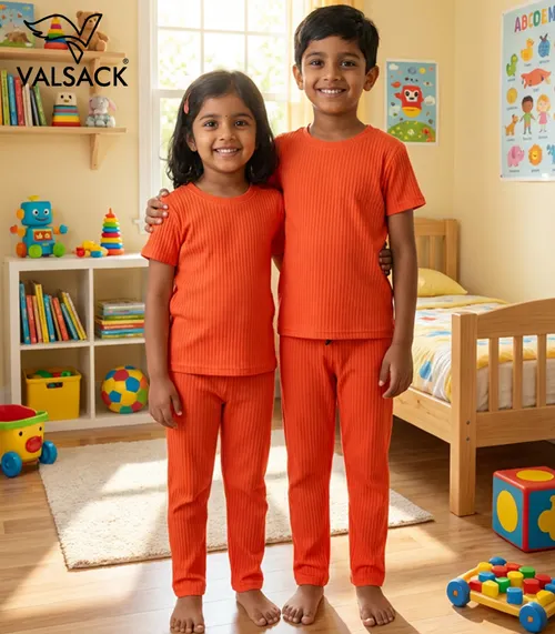 Bright Coral Unisex Dorio Set