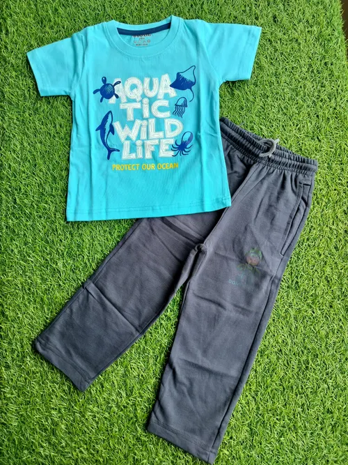 Aqua Wildlife Pant Set