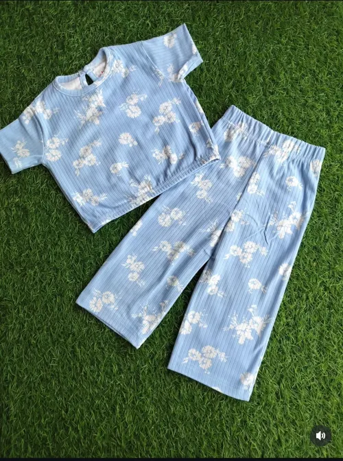 Daisy Crop Top Set