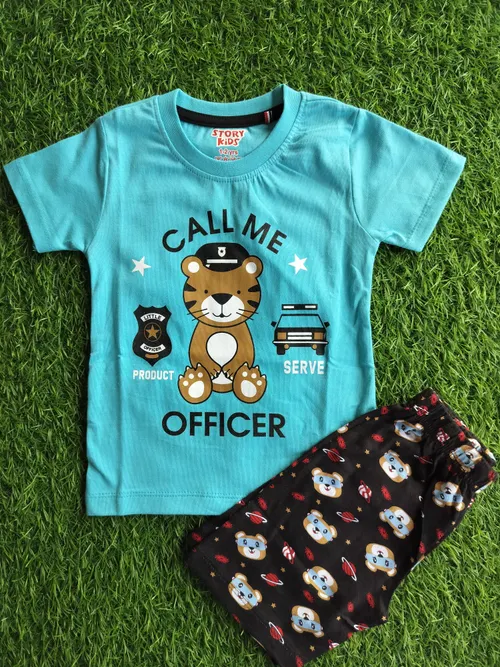 Call Me Officer Shorts Set BS010