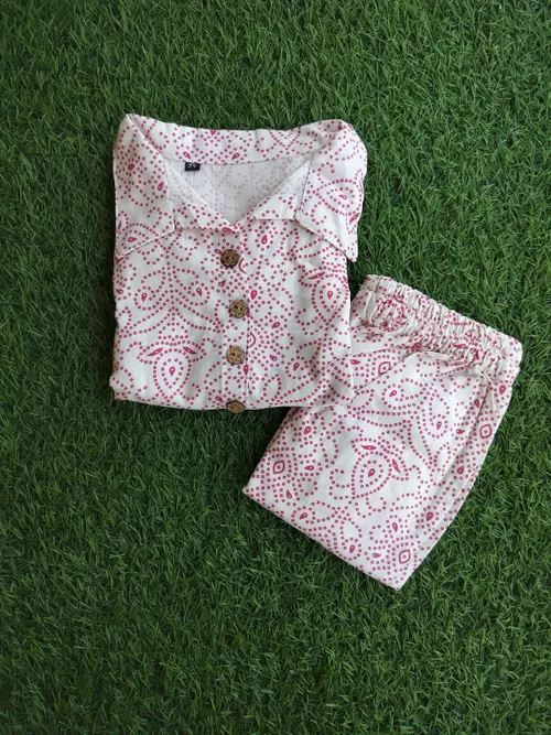 White Bandhani JS0034