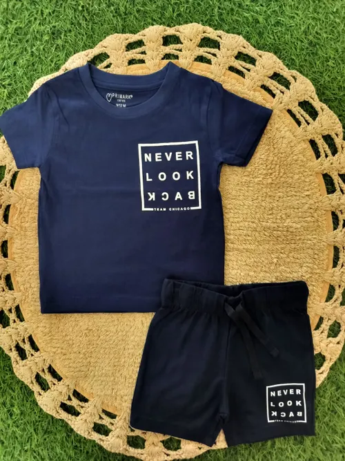 Never Look Back Shorts Set PMS004