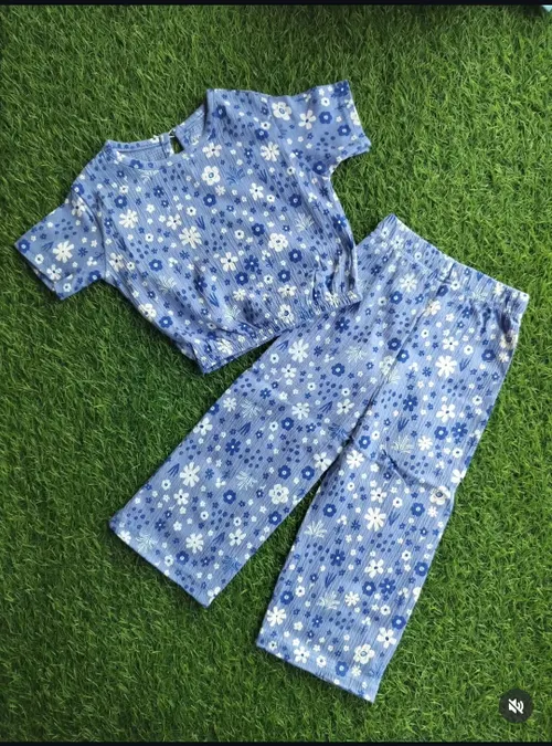 Blossom Crop Top Set