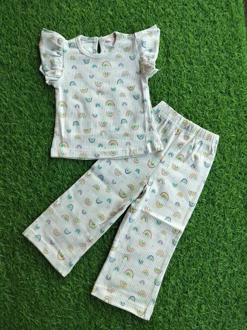 Happy Rainbows Frill Set
