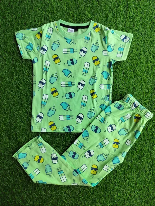 Green Popsicle Pant Set U3P001