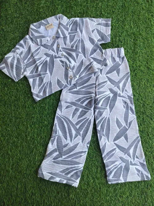 Stone Leaf Collar Coord POLO