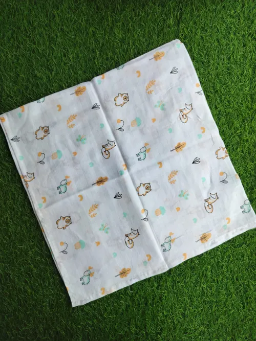 Cute Forest Muslin Swaddle 100*100 