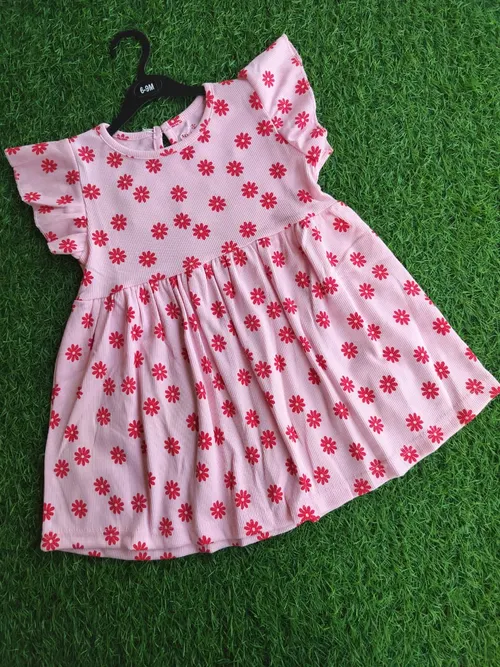 Pink Petals Frock FR150