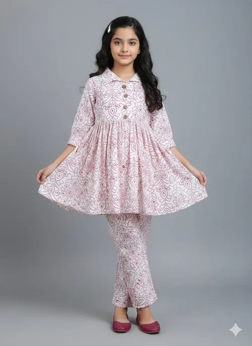 White Bandhani JS0034