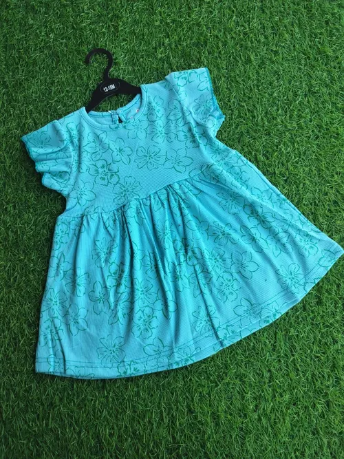 Aqua Bloom Frock FR150