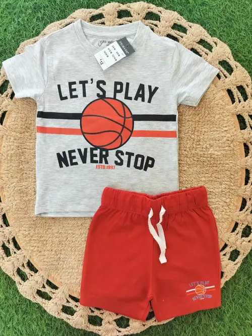 Let's Play Shorts Set PMS006